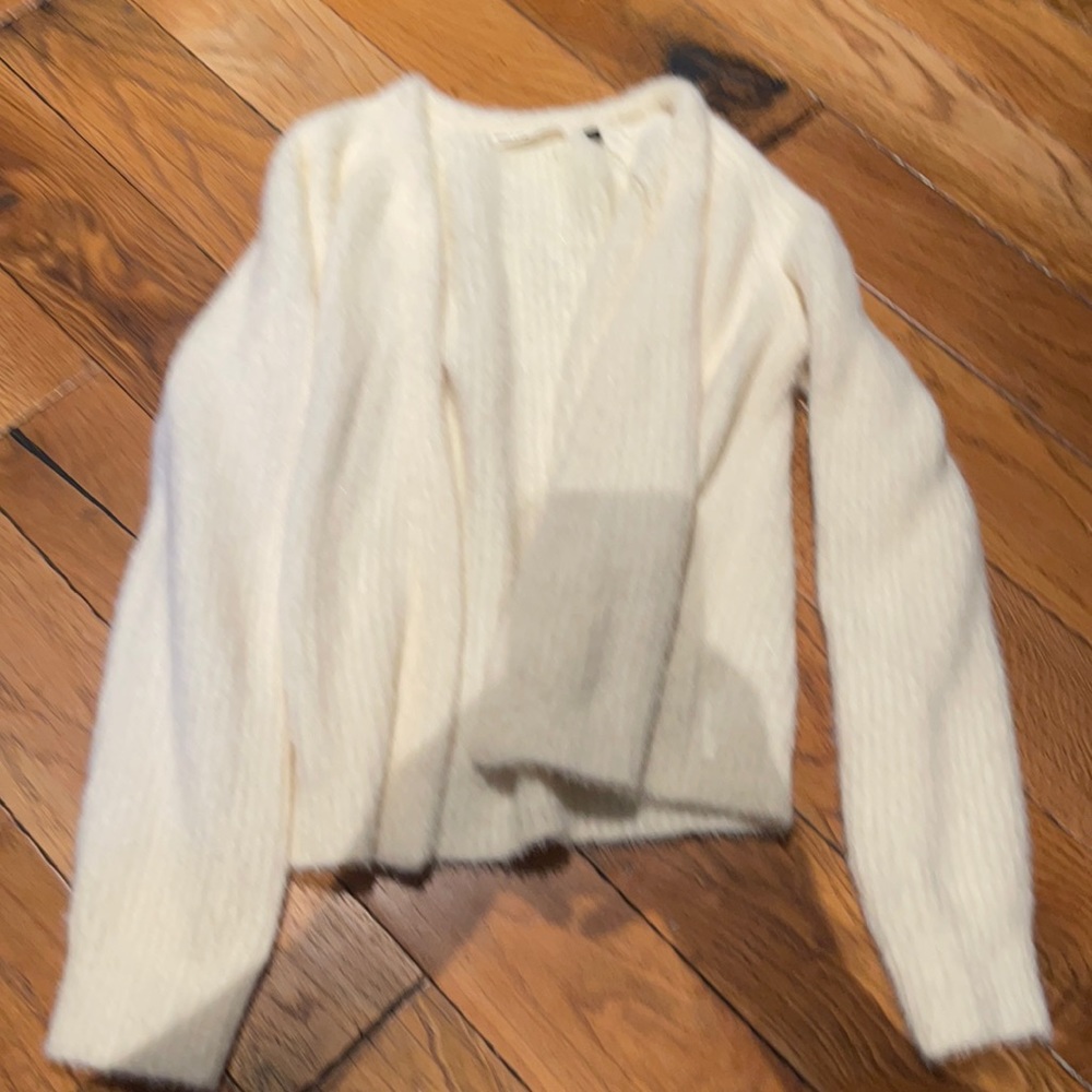Beautiful soft cream Anthropologie cardigan
